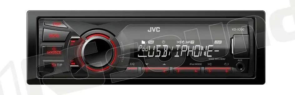 JVC KD-X200 Sintolettore Digital Media Autoradio 1 din e 2 din Car s