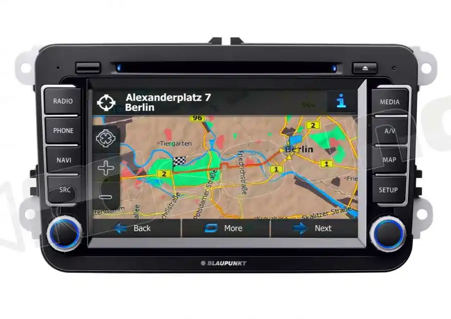 Blaupunkt Philadelphia 835 EU VW Seat Skoda Monitor auto 1 e 2 Din C
