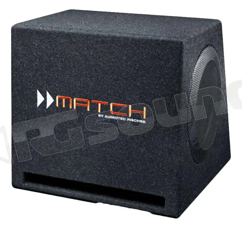 Match PP 10E-D Plug & Play Dual-Subbox Subwoofer - Subwoofer in cass