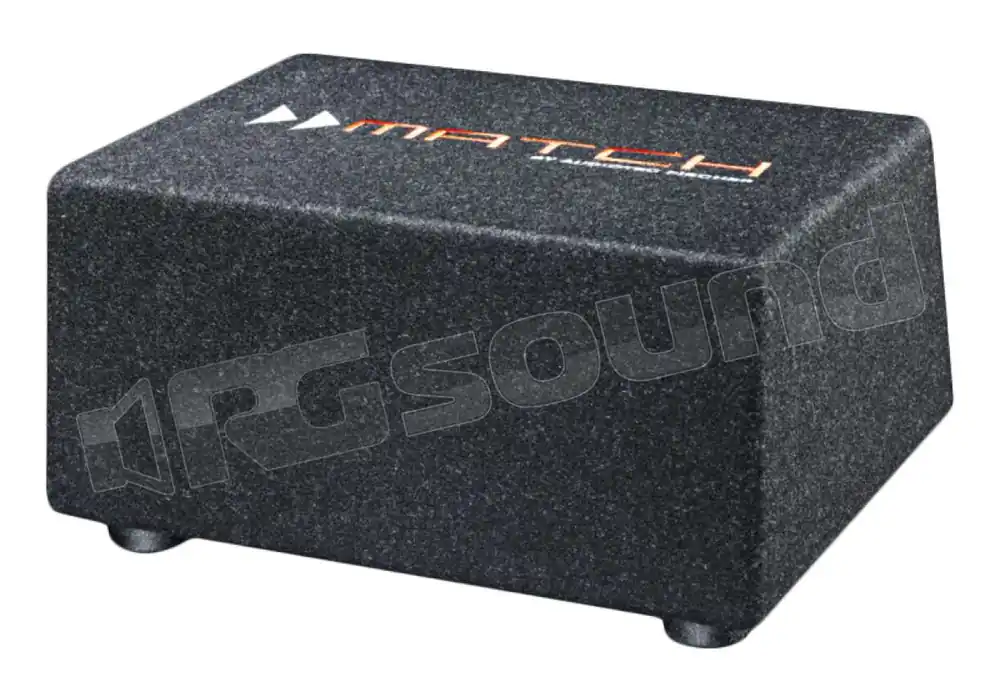 Match PP 8E-Q Plug & Play Dual-Subbox Subwoofer - Subwoofer in cassa