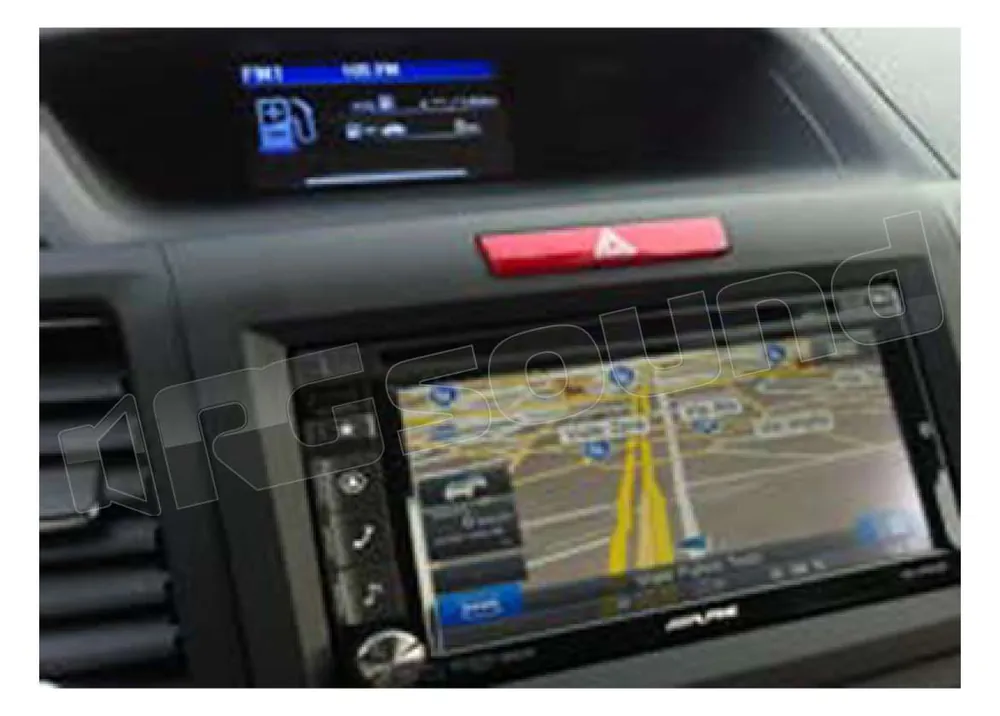 Alpine KIT-CRVMY12 Honda CR-V Installazione autoradio e monitor - Ma