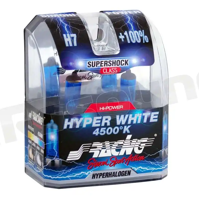 Simoni Racing HW/H7 Hyper White 4500K H7 Illuminazione - Lampadine a