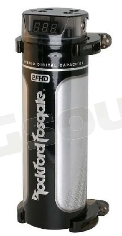 Rockford Fosgate RFC2D Condensatore 2 Farad Cablaggi e accessori - C