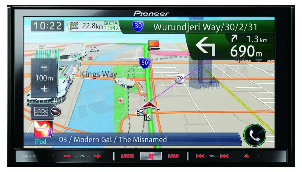 Pioneer AVIC-F50BT con cavo CD-IU201N App iPhone 4s incluso - ultimo p