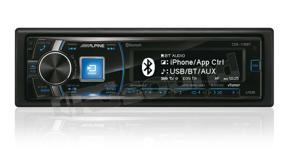 Alpine CDE-178BT Autoradio 1 din e 2 din Car stereo - Autoradio 1 e
