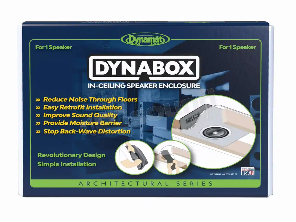 Dynamat DYN50306 Dynabox Box insonorizzato per diffusori da soffitto