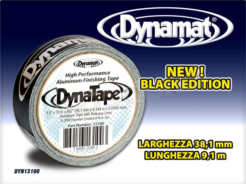Dynamat DYN13100 DynaTape Nastro adesivo in alluminio Insonorizzanti