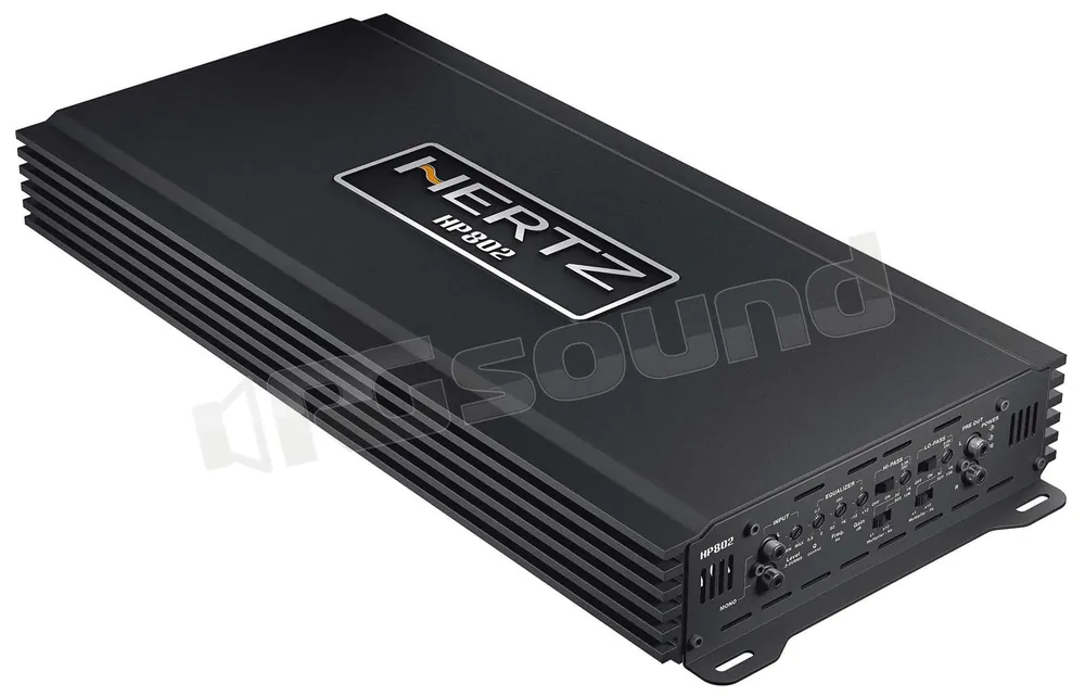 Hertz HP 802 Amplificatore stere in classe AB Serie SPL Show Amplifi