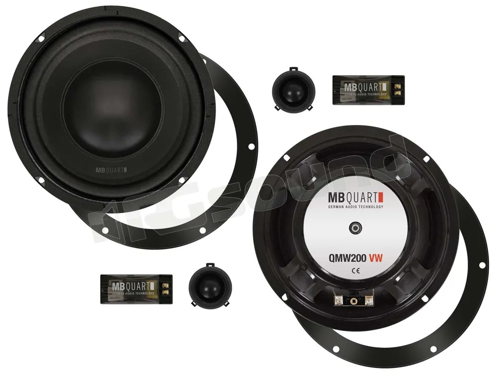 MB Quart QM200VW kit altoparlanti 2 vie 200 mm per volkswagen 150W S