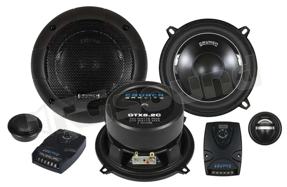 Crunch GTX5.2C Sistemi altoparlanti - Kit altoparlanti a 2 vie