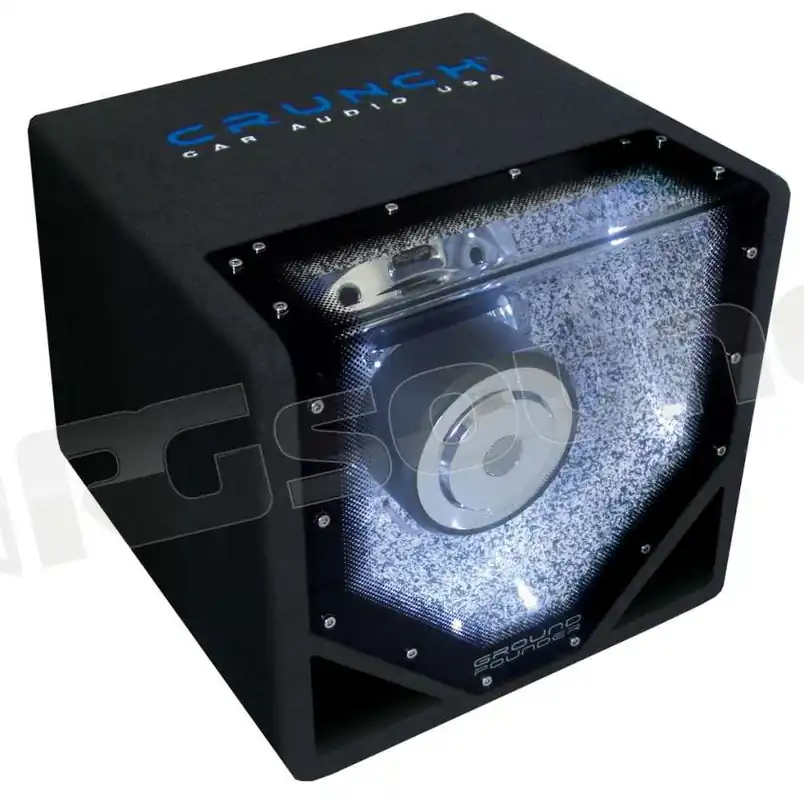 Crunch GPX8BP Subwoofer - Subwoofer in cassa