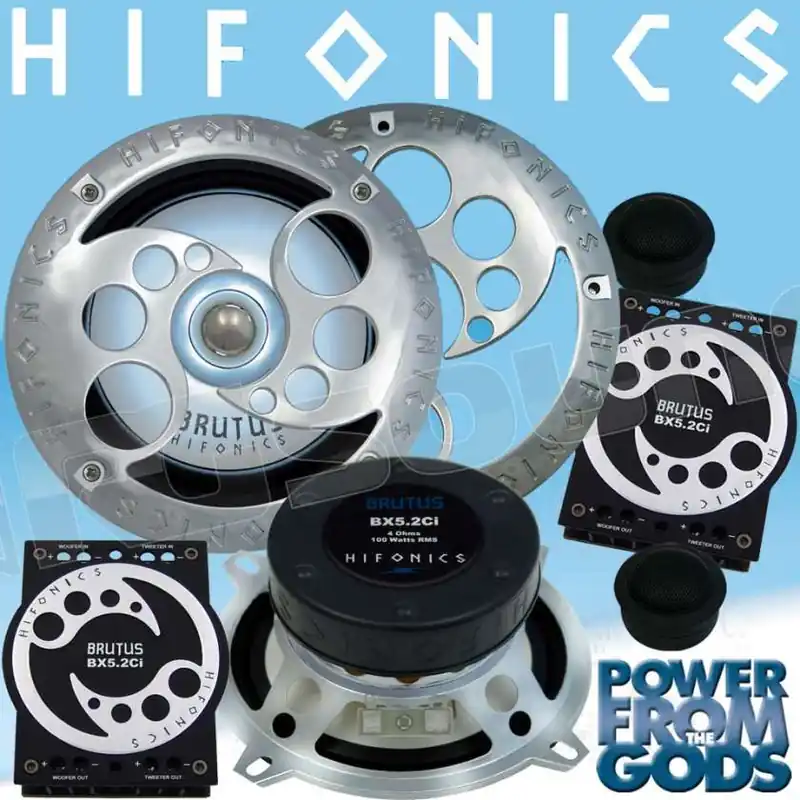 Hifonics BX5.2Ci Sistemi altoparlanti - Kit altoparlanti a 2 vie