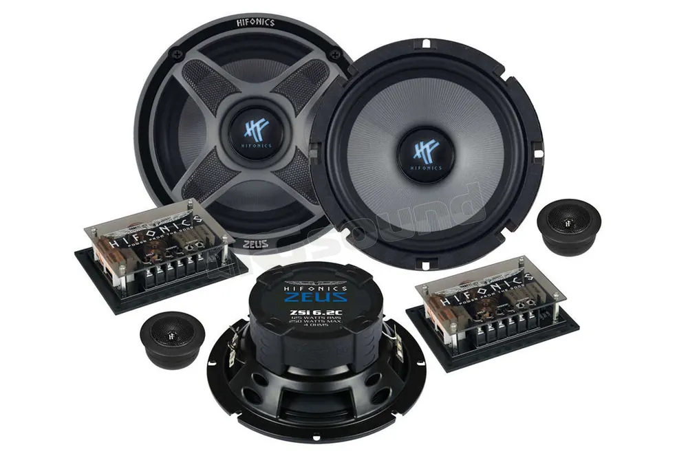 Hifonics ZSi6.2C Sistemi altoparlanti - Kit altoparlanti a 2 vie