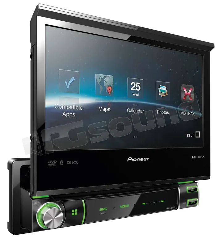 Pioneer AVH-X7500BT lettore 1 din con monitor motorizzato Monitor au