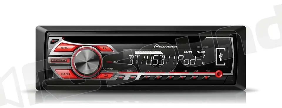 Pioneer DEH-4500BT Autoradio 1 din e 2 din Car stereo - Autoradio 1