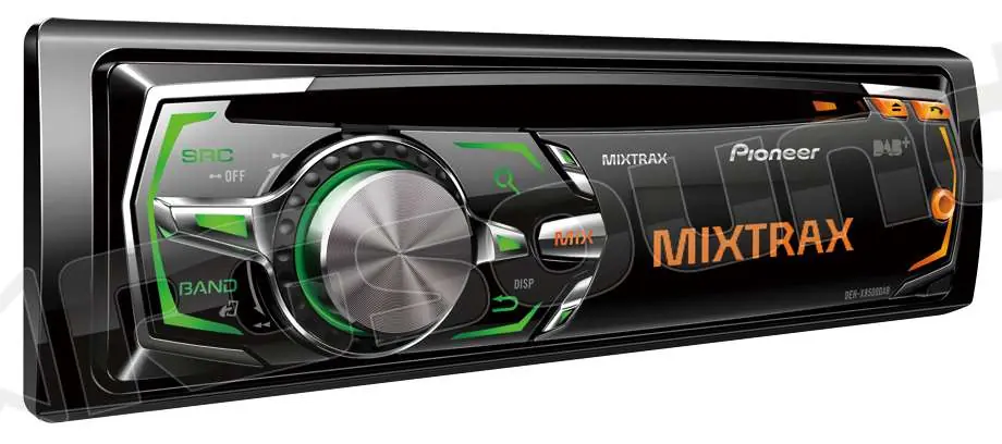 Pioneer DEH-X8500DAB Autoradio 1 din e 2 din Car stereo - Autoradio