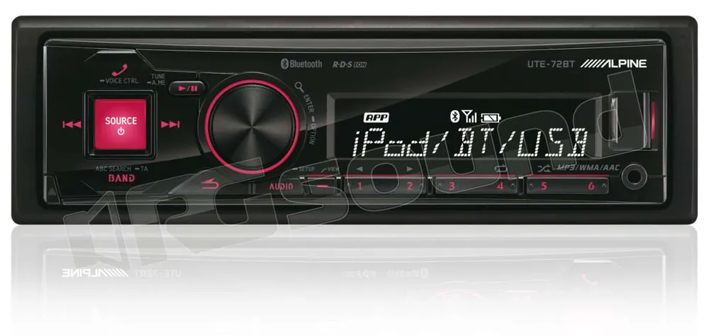 Alpine UTE-72BT Autoradio 1 din e 2 din Car stereo - Autoradio 1 e