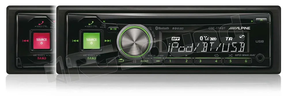 Alpine CDE-174BT Autoradio 1 din e 2 din Car stereo - Autoradio 1 e