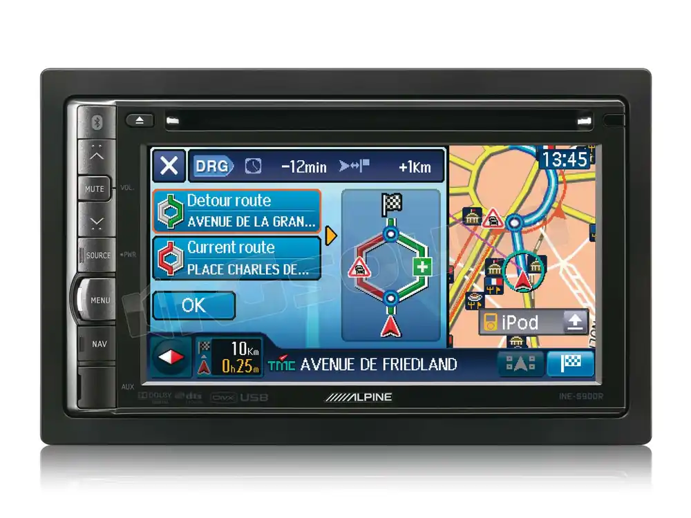 Alpine INE-S900AF Monitor auto 1 e 2 Din Car multimedia - Monitor a