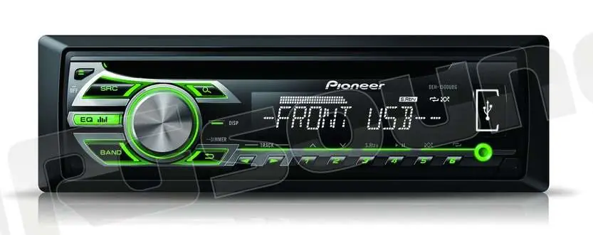 Pioneer DEH-1500UBG Autoradio 1 din e 2 din Car stereo - Autoradio