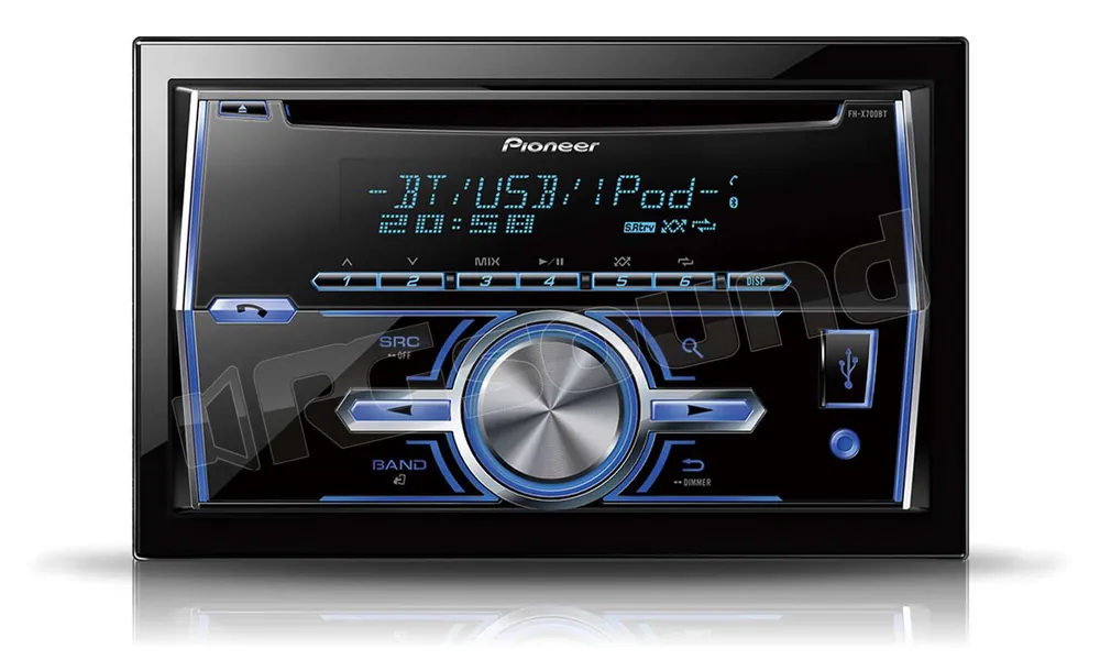 Pioneer FH-X700BT Sintolettore CD 2DIN Autoradio 1 din e 2 din Car s