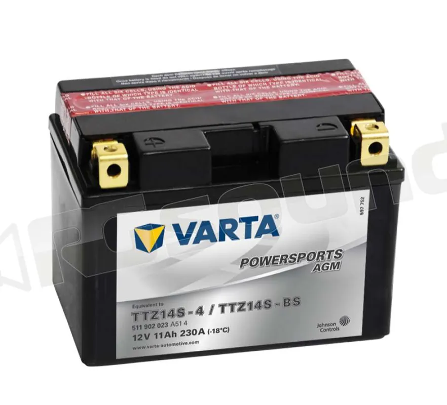 Varta TZ14S-4 TZ14S-BS 511902023 Batterie per moto e scooter - Batte