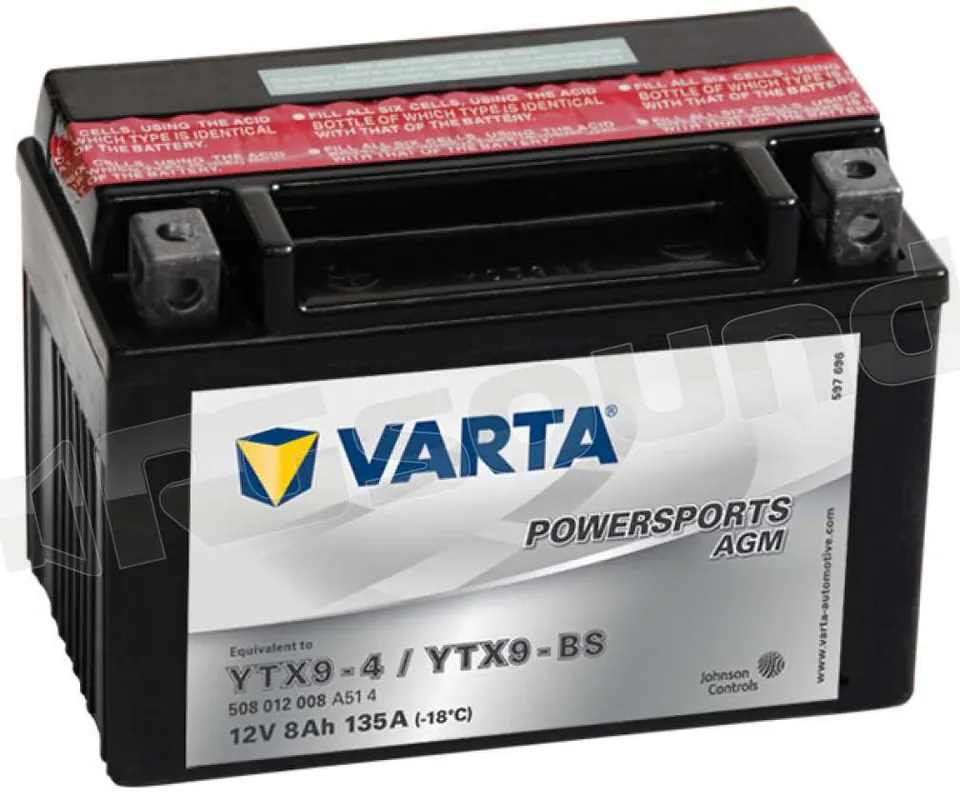 Varta TX9-4 TX9-BS 508012014 Batterie per moto e scooter - Batterie