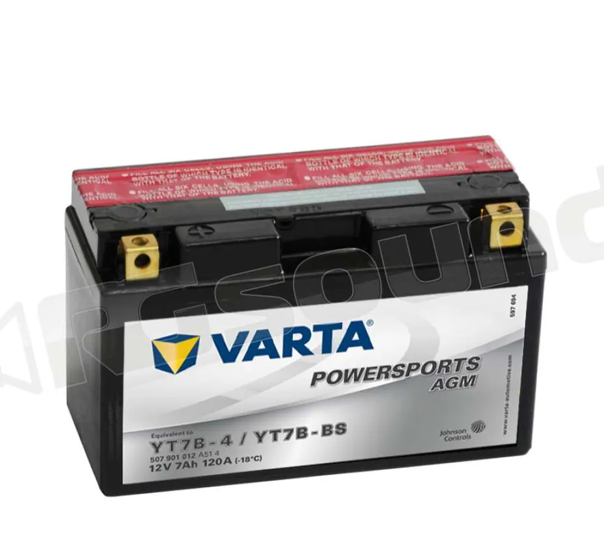 Varta T7B-4 T7B-BS 507901012 Batterie per moto e scooter - Batterie