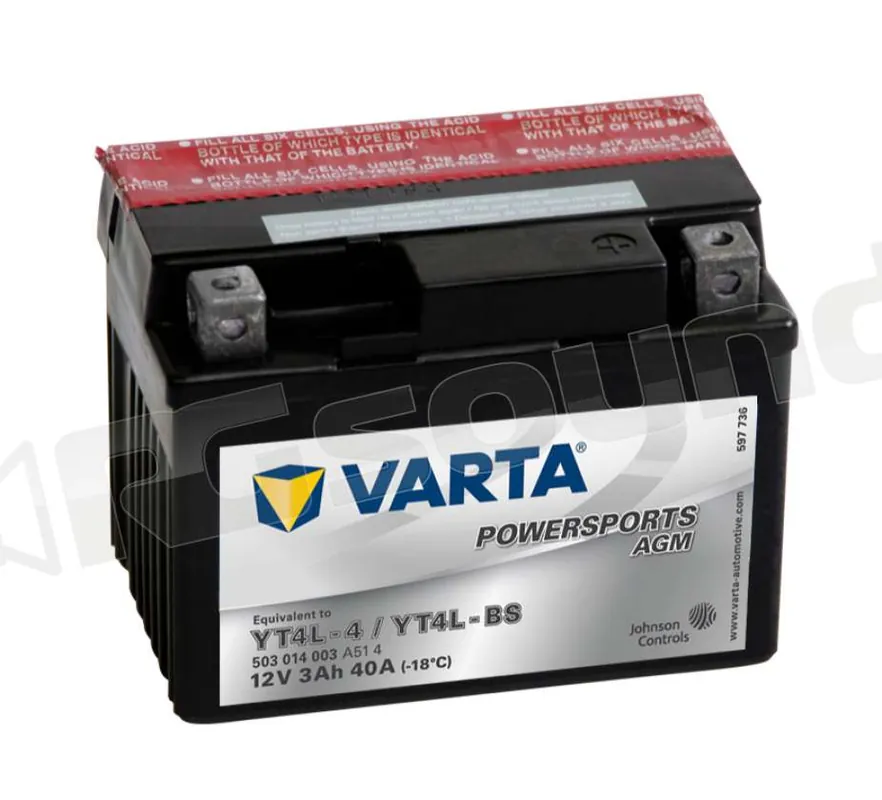 Varta T4L-4 T4L-BS 503014004 Batterie per moto e scooter - Batterie