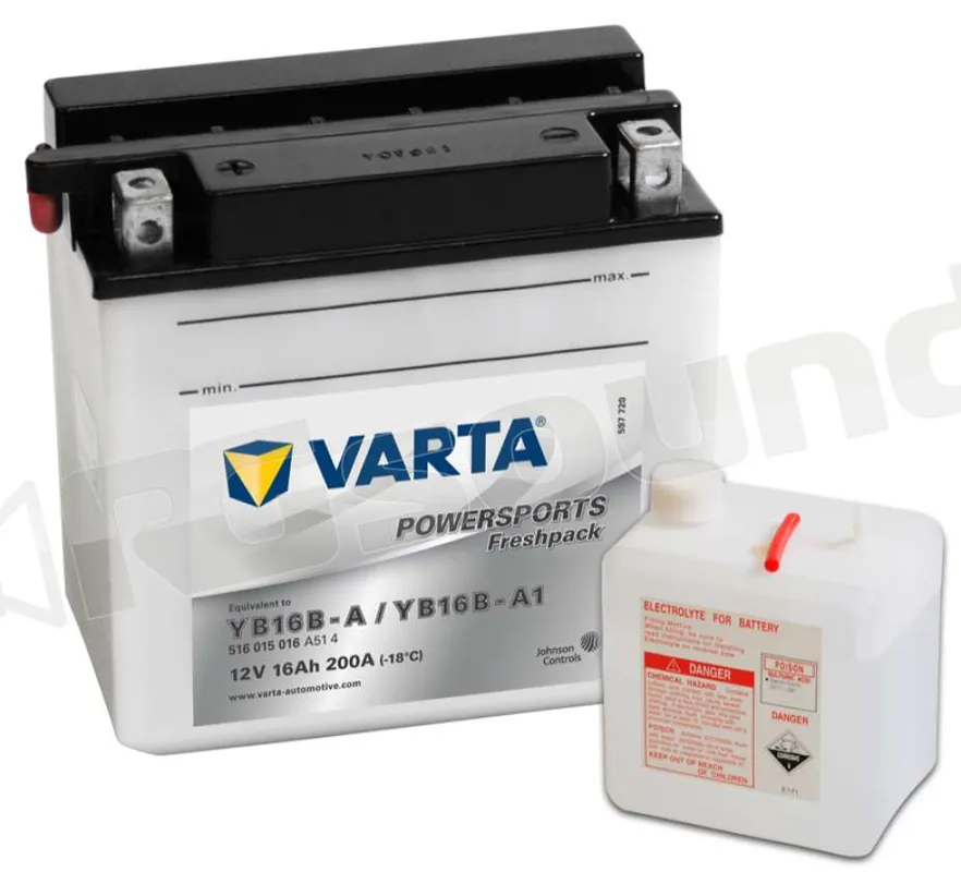 Varta B16B-A B16B-A1 516015020 Batterie per moto e scooter - Batteri