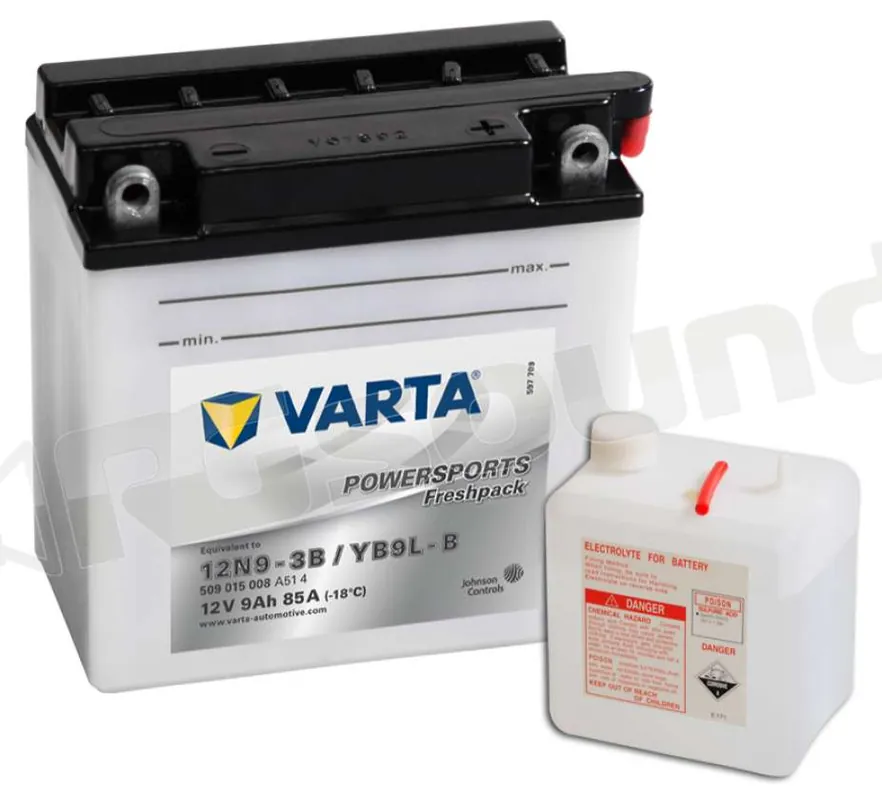 Varta 12N9-3B 9L-B 509015009 Batterie per moto e scooter - Batterie
