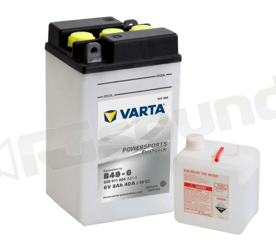 Varta M7CZ-3D B7C-A 508101011 Batterie per moto e scooter - Batterie