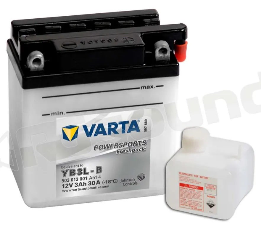 Varta B3L-B 503013003 Batterie per moto e scooter - Batterie GEL AGM
