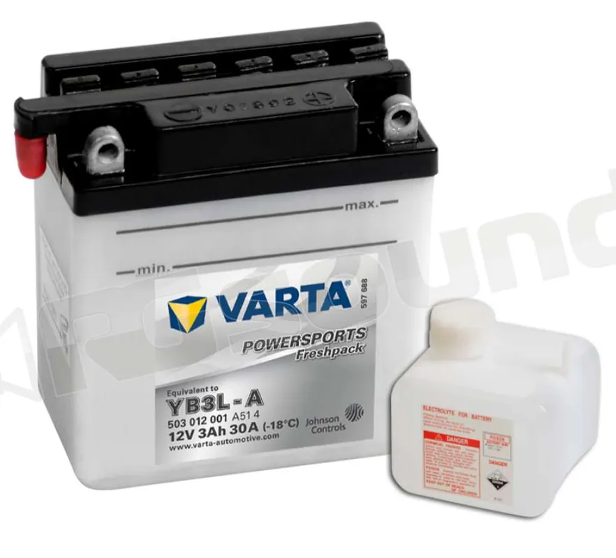 Varta B3L-A 503012003 Batterie per moto e scooter - Batterie GEL AGM