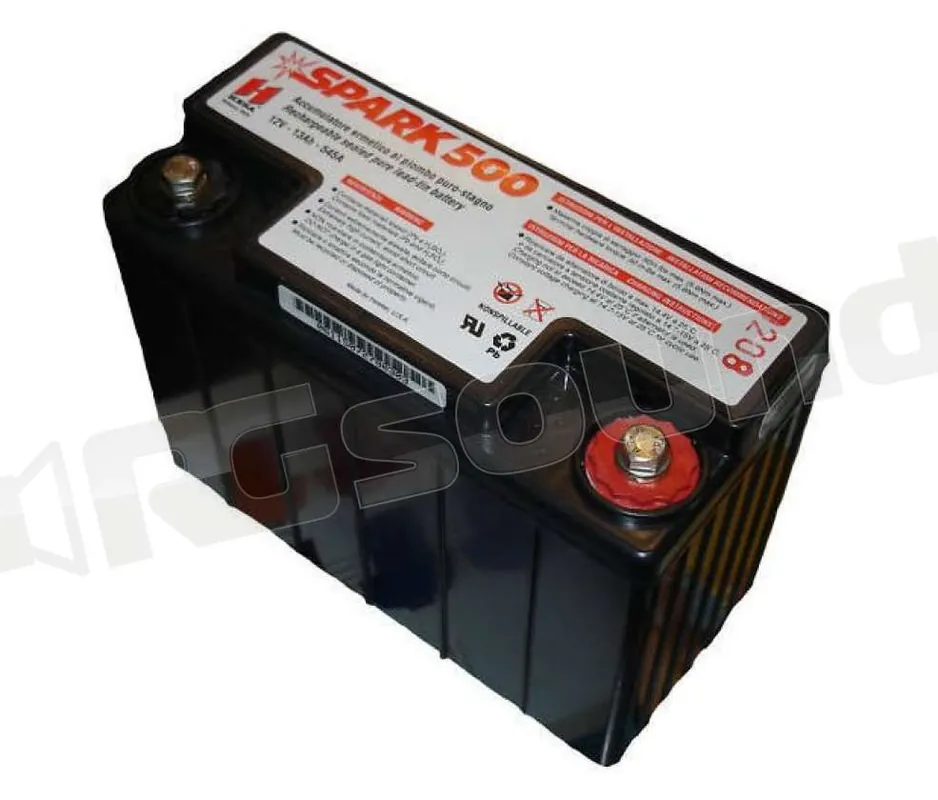 RG Sound Spark 500 Batterie per avviamento e servizi - Batterie GEL