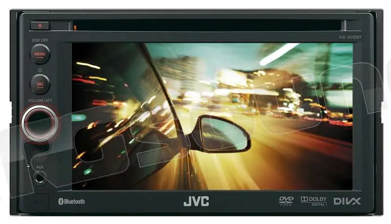 JVC KW-AV60BTE Monitor auto 1 e 2 Din Car multimedia - Monitor auto