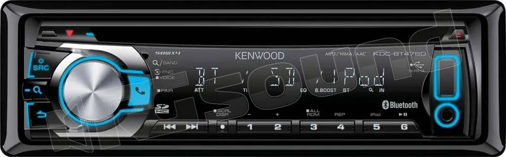 Kenwood KDC-BT47SD Autoradio 1 din e 2 din Car stereo - Autoradio 1