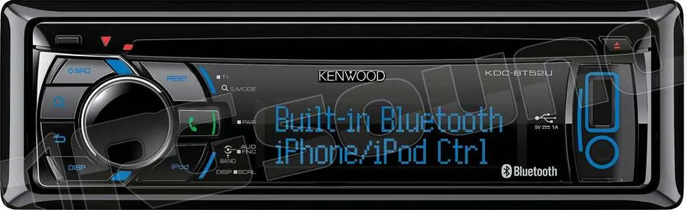 Kenwood KDC-BT52U Autoradio 1 din e 2 din Car stereo - Autoradio 1
