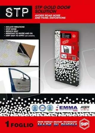 AZ Audiocomp STP GOLD DOOR SOLUTION - 1 foglio 53x73cm Insonorizzant