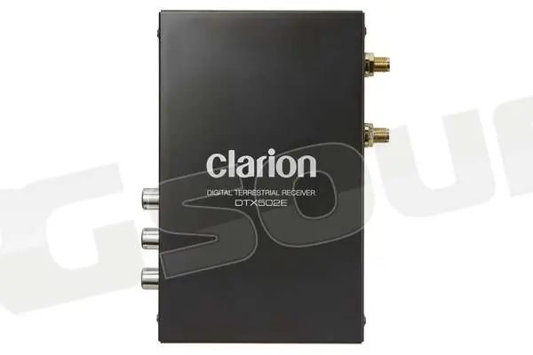 Clarion DTX502E completo di antenne Decoder, ricevitori, sintonizzat