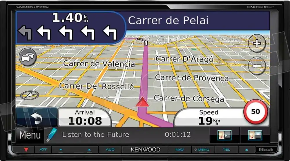 Kenwood DNX9210BT Stazione multimediale con Bluetooth e navigatore inc