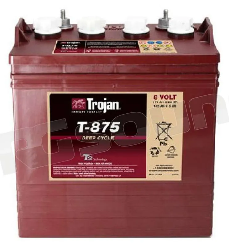 Trojan T875 8V deep-cycle Batterie per avviamento e servizi - Batter