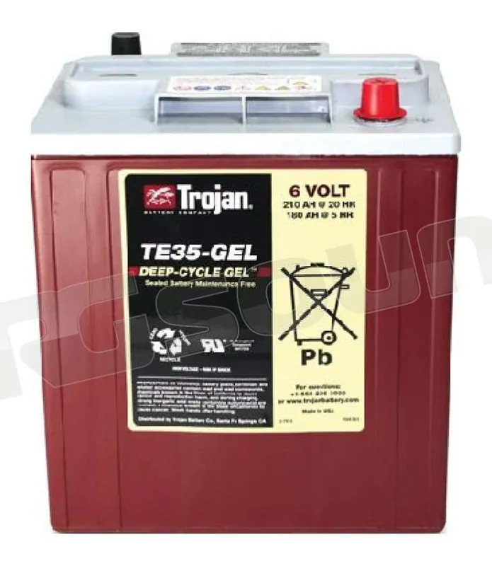Trojan TE35-GEL 12V deep-cycle Batterie per avviamento e servizi - B
