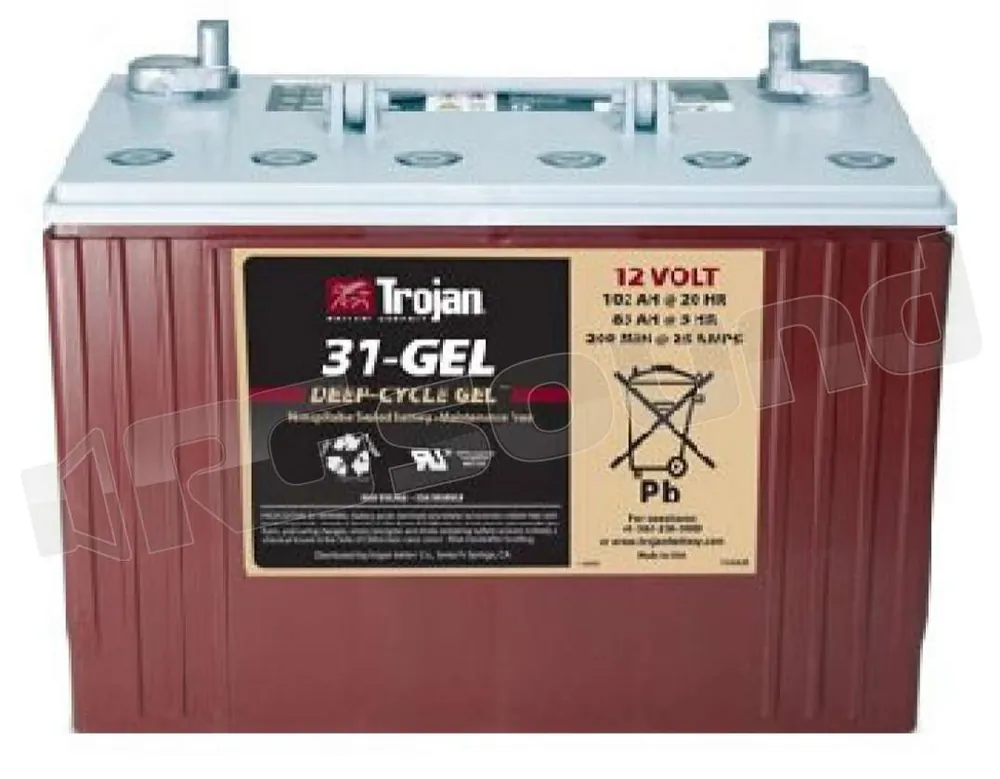 Trojan 31-GEL 12V deep-cycle Batterie per avviamento e servizi - Bat