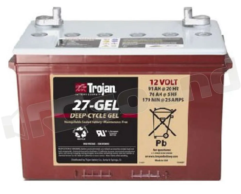 Trojan 27-GEL 12V deep-cycle Batterie per avviamento e servizi - Bat