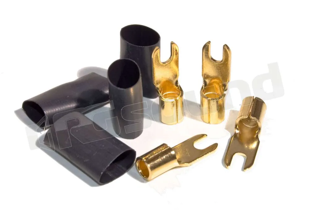 RG Sound Forcelle Terminali + Guaina termoretraibile per cavo 12mm C