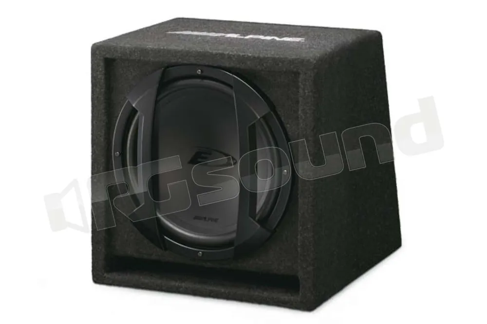 Alpine SBE-1044BR sub 25cm in cassa reflex, potenza 500 Watt Subwoof