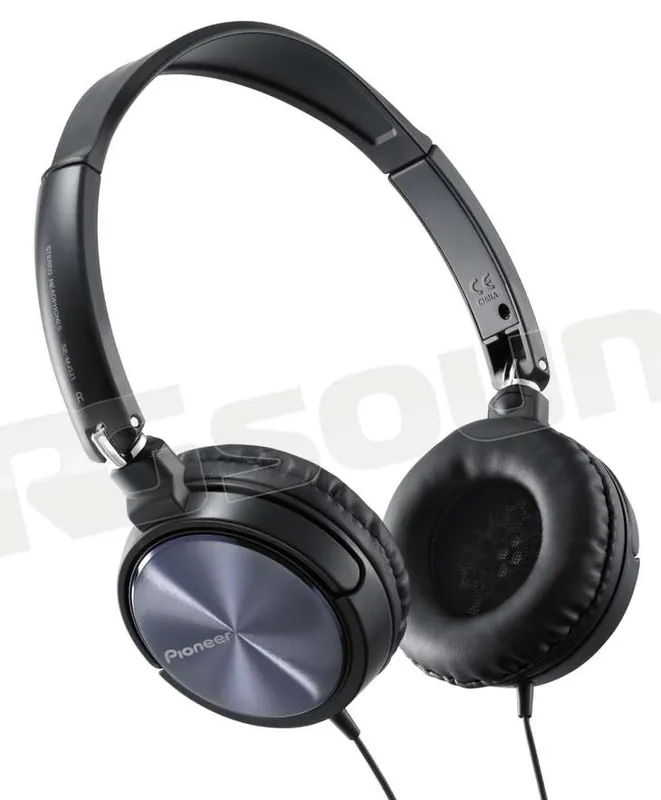 Pioneer SE-MJ521 Black con meccanismo girevole Cuffie auricolari e m