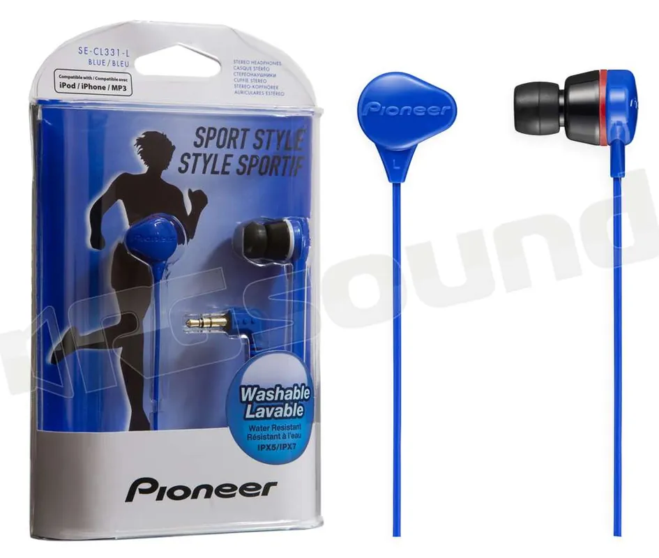 Pioneer SE-CL331-L Cuffie sportive dinamiche completamente chiuse lava