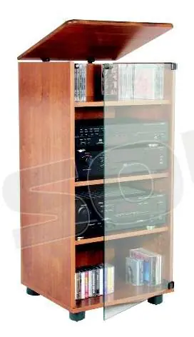 Prandini 947 mobile finitura noce porta tv e hi-fi Supporti TV LCD P